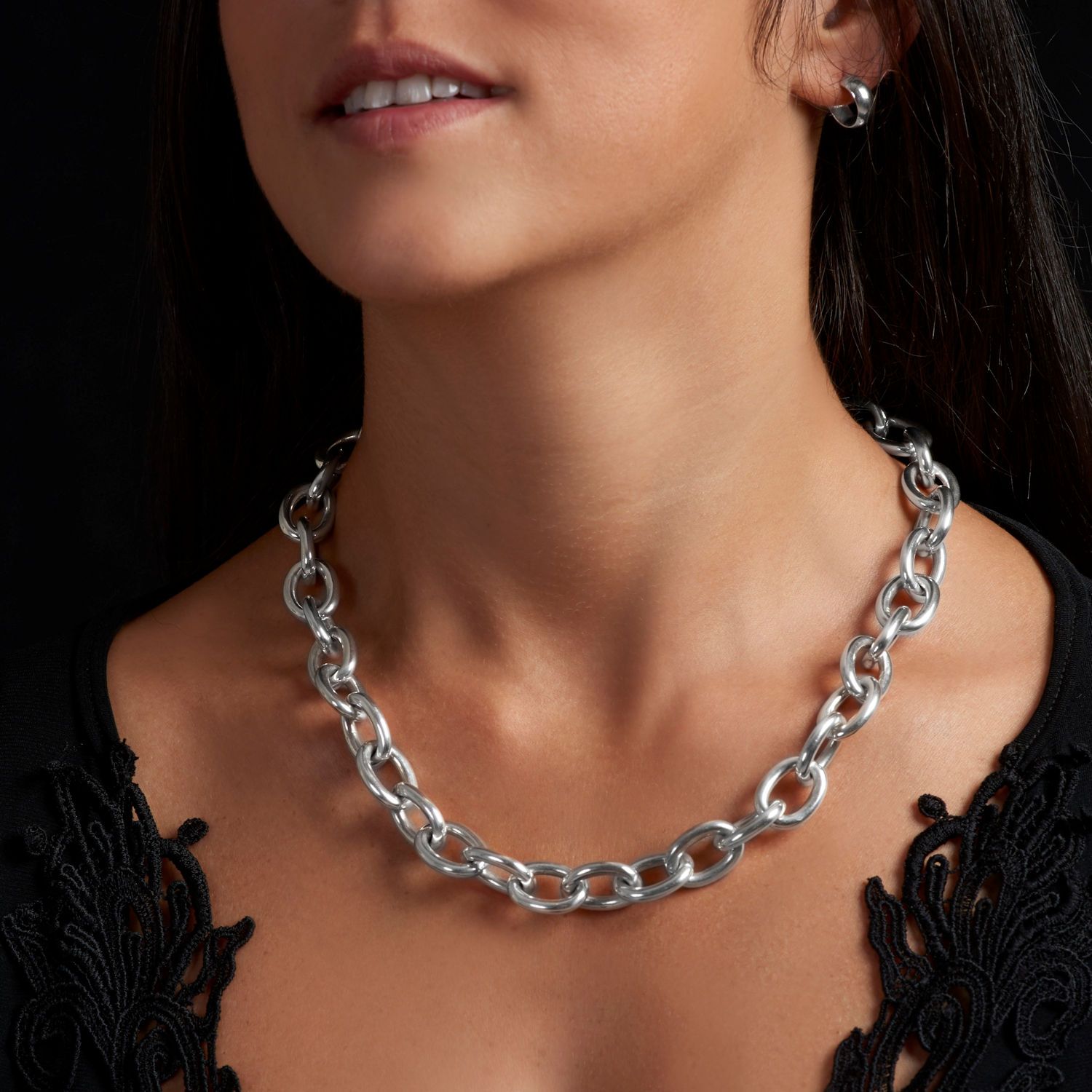 Silver - authentic Necklace